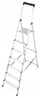 Krause 7-stupňový hliníkový rebrík, 3,5 m